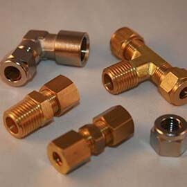 Cupro Nickel 90/10 Ferrule Fittings