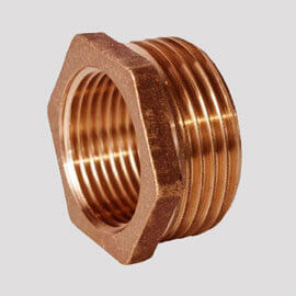 Cupro Nickel 90/10 Threaded Bushing