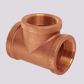 Cupro Nickel 90/10 Threaded Tee