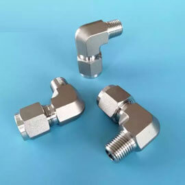 Titanium Alloy Gr-2 Tube to Male Fittings